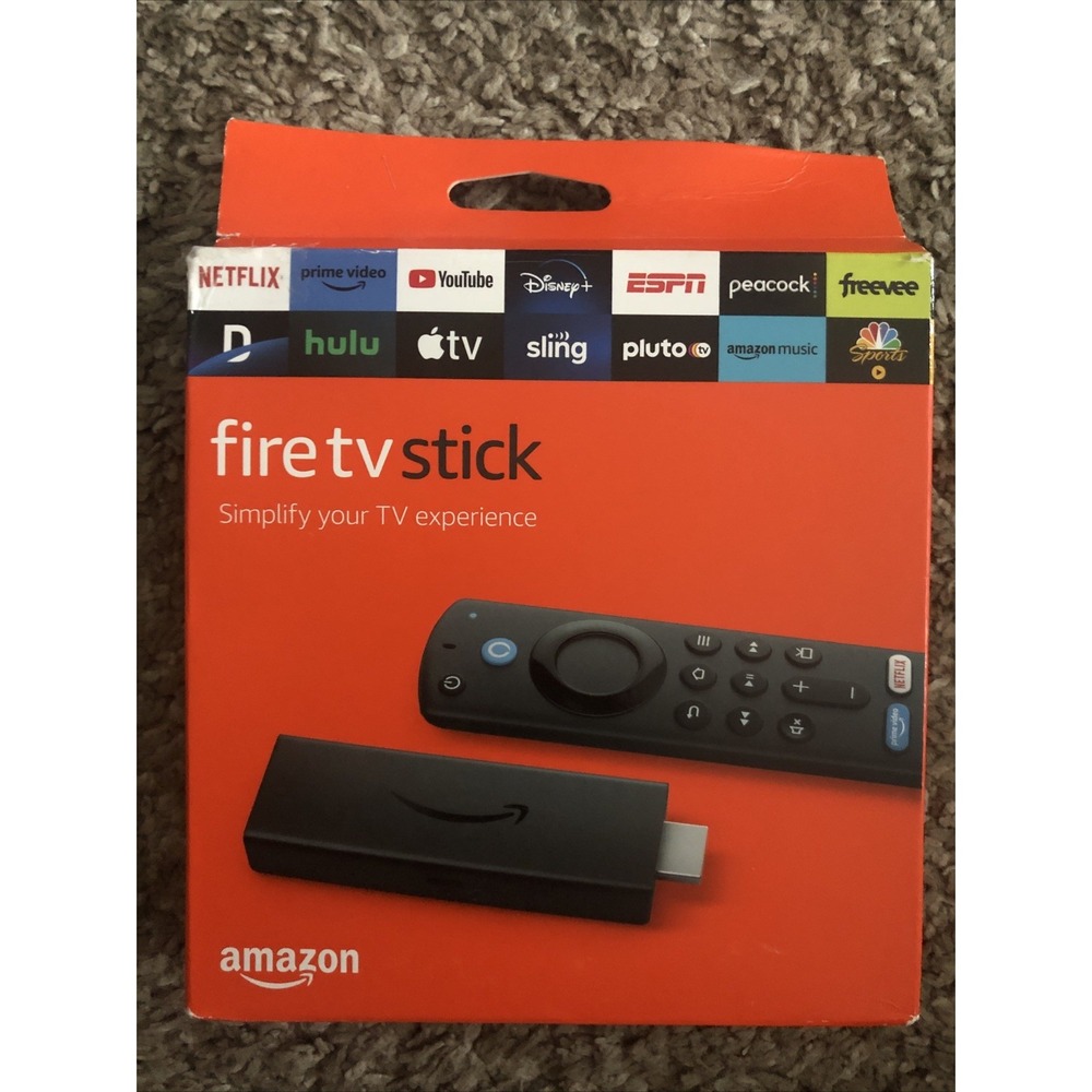 Amazon Fire TV Stick 3rd Generation HD TV Remote Alexa Voice Control (Sealed)